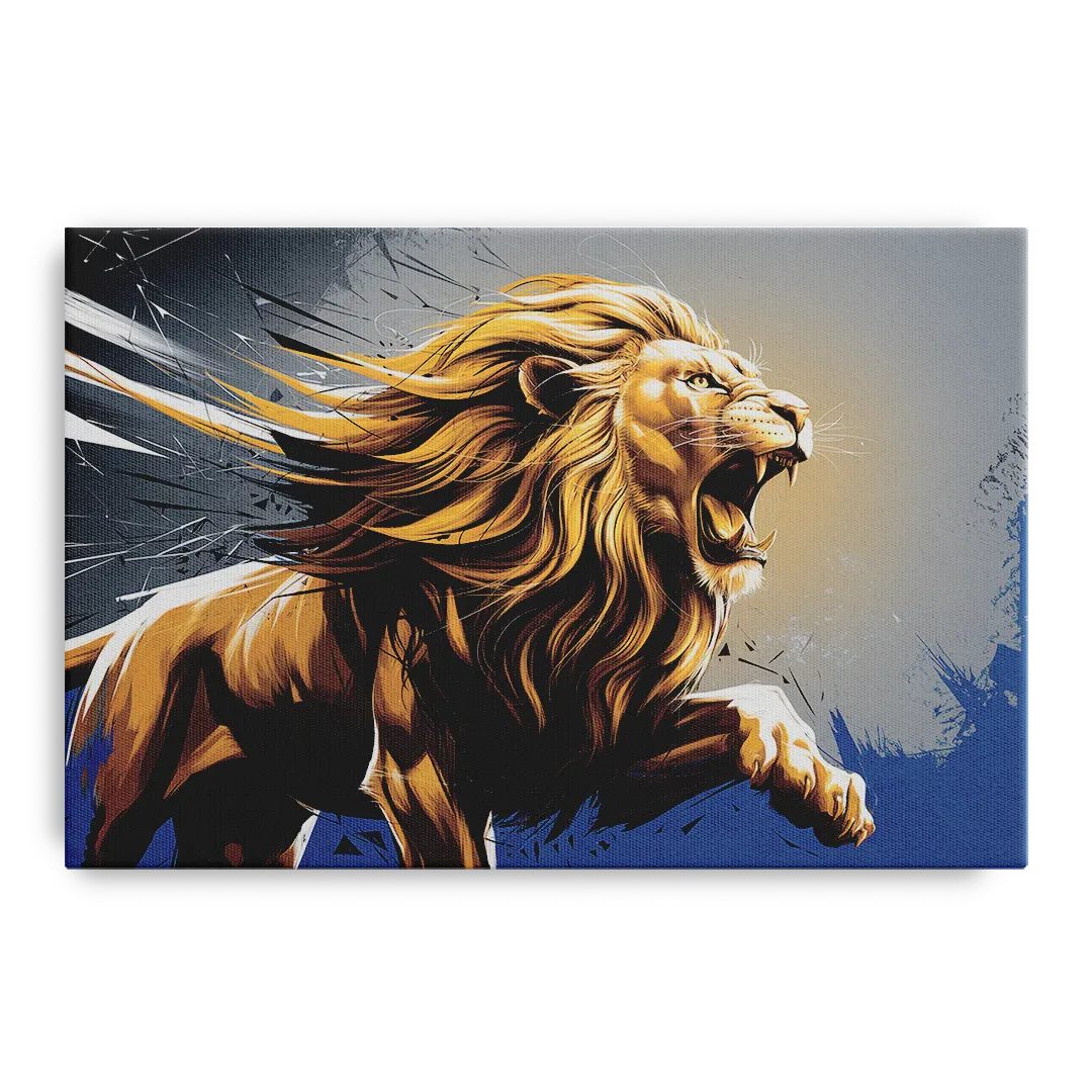 Detroit Lions Pride Front - Canvas Wall Art