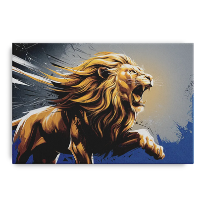 Detroit Lions Pride Front - Canvas Wall Art