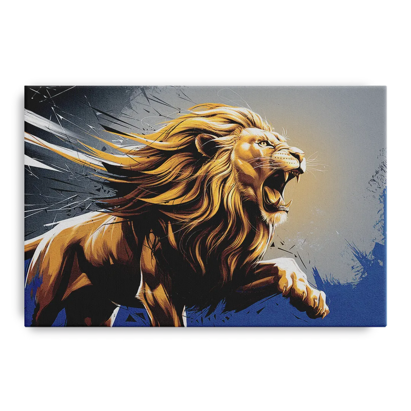 Detroit Lions Pride Front - Canvas Wall Art