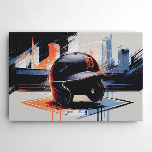 Detroit Tigers Baseball - Canvas Wall Art