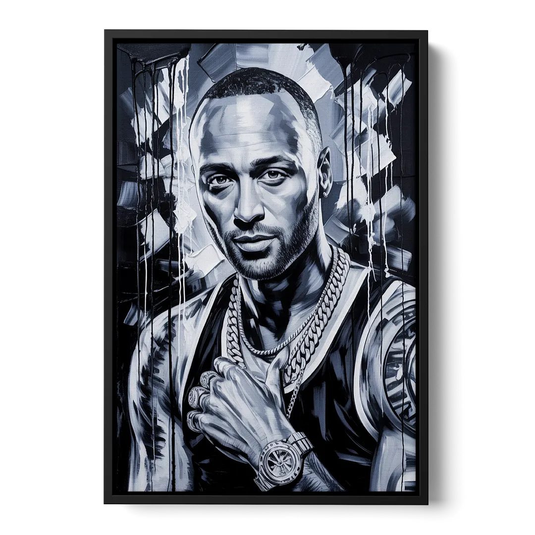 Diamond Edge 2.0 - Black Frame Canvas