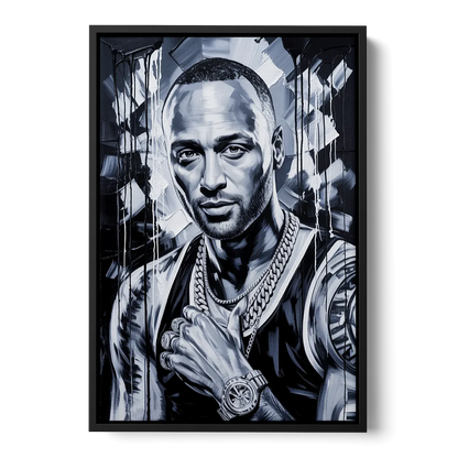 Diamond Edge 2.0 - Black Frame Canvas