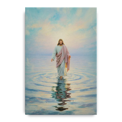 Divine Christian Moment Front - Canvas Wall Art