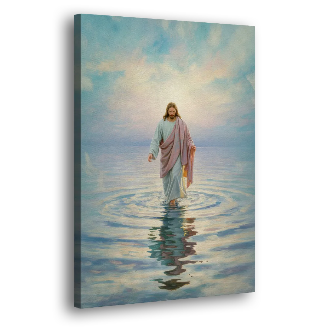 Divine Christian Moment Side - Canvas Wall Art