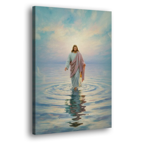 Divine Christian Moment - Canvas Wall Art