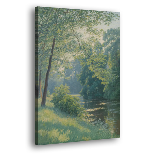 Djurgarden Serenity Side - Canvas Wall Art
