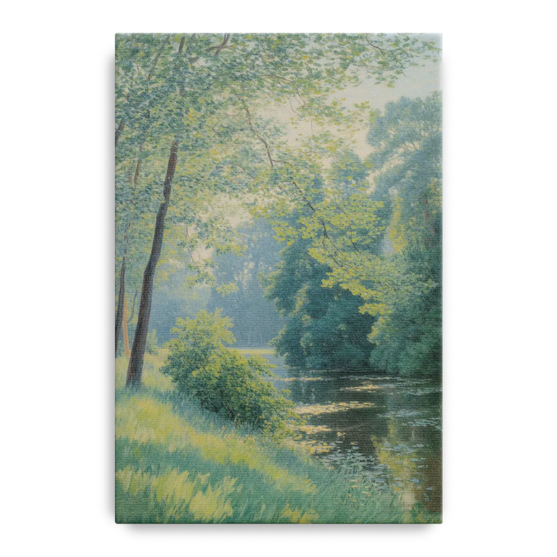 Djurgarden Serenity Front - Canvas Wall Art