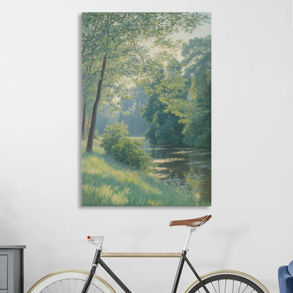 Djurgarden Serenity Living Room - Canvas Wall Art