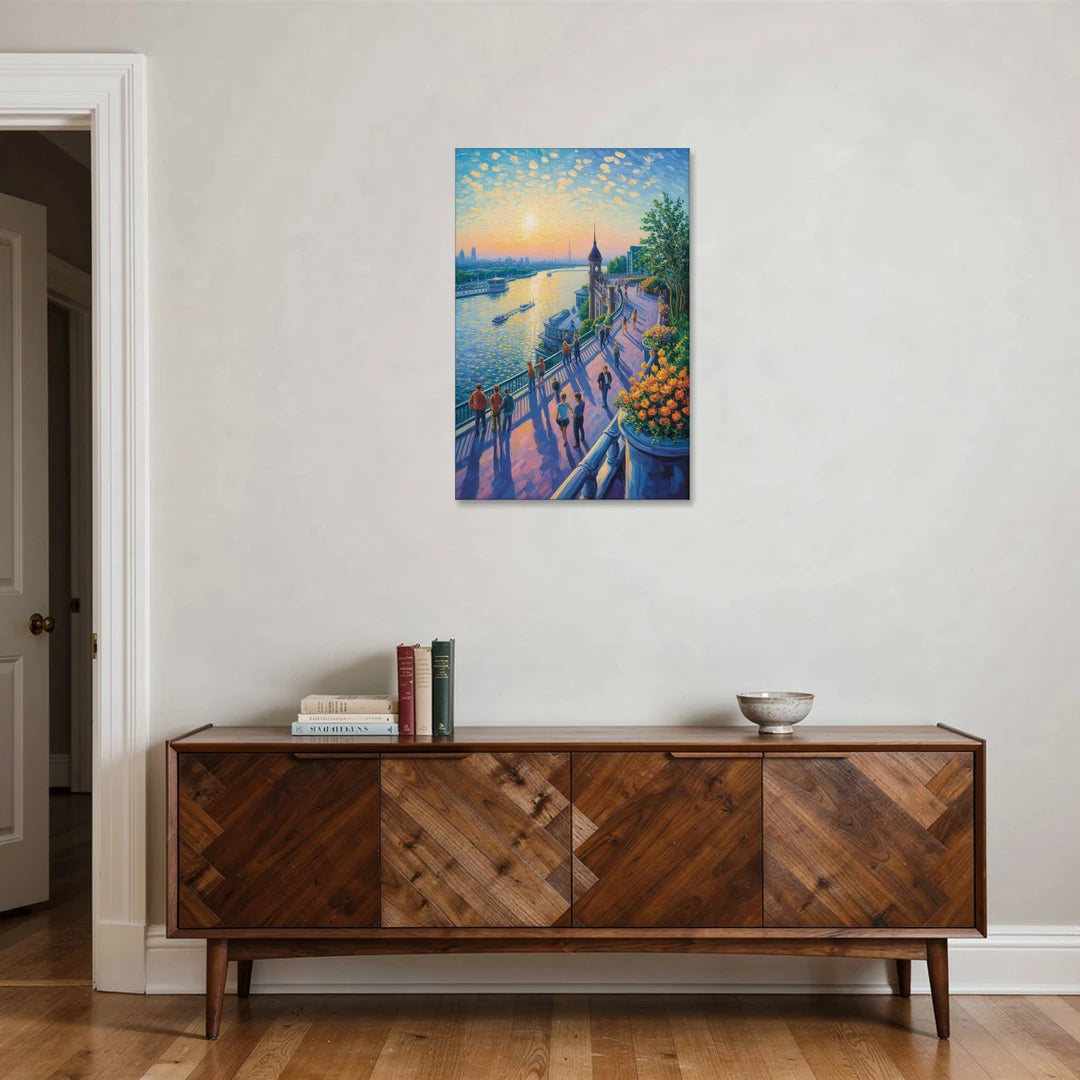 Dufferin Terrace View - Canvas Wall Art - Coffee Table - 24x36