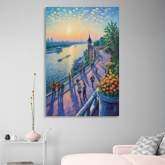 Dufferin Terrace View Living Room - Canvas Wall Art