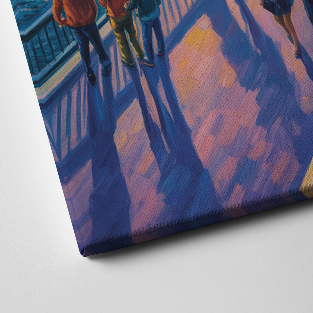 Dufferin Terrace View Canvas Close Up