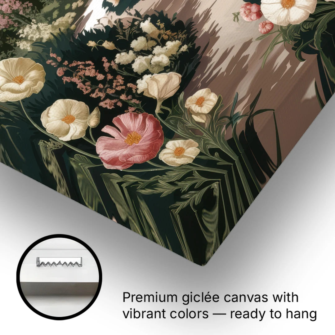 Dunedin Botanical Gardens - Canvas Wall Art - Gallery Wrap Corner