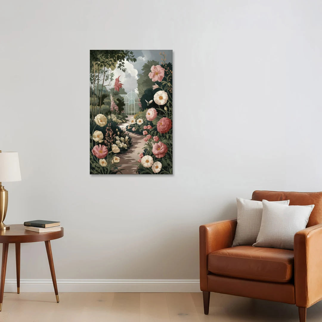 Dunedin Botanical Gardens - Canvas Wall Art - Sofa - 24x36