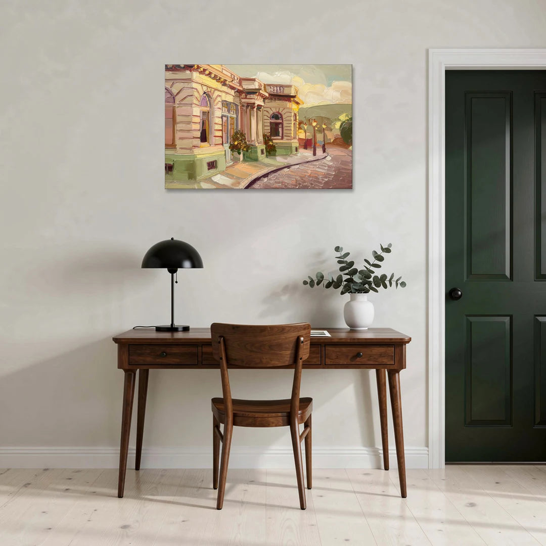 Dunedin Historic Architecture - Canvas Wall Art - Office - 36x24