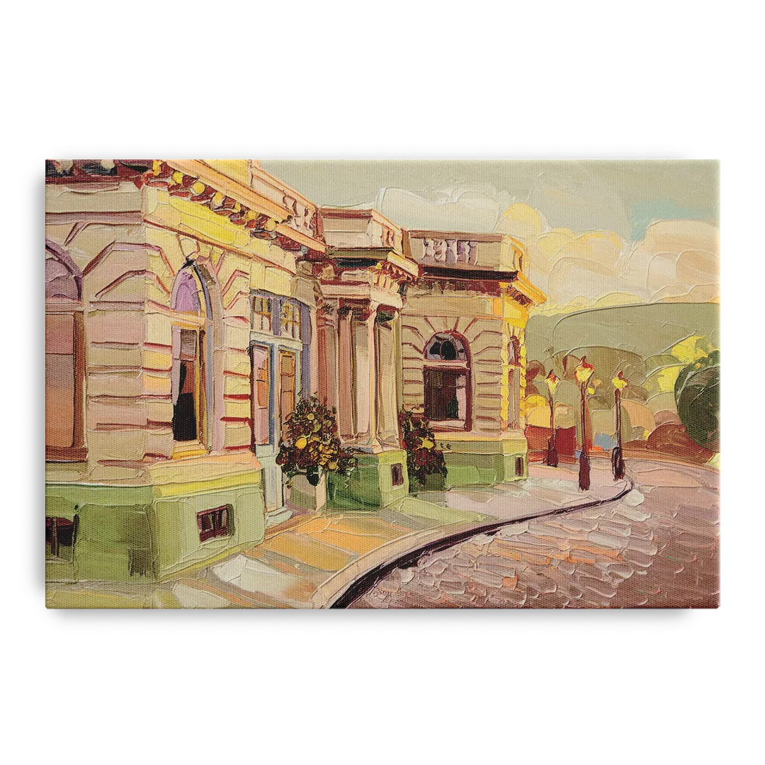 Dunedin Historic Architecture Front - Canvas Wall Art
