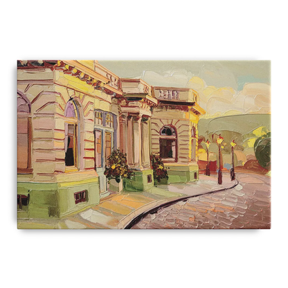 Dunedin Historic Architecture Front - Canvas Wall Art