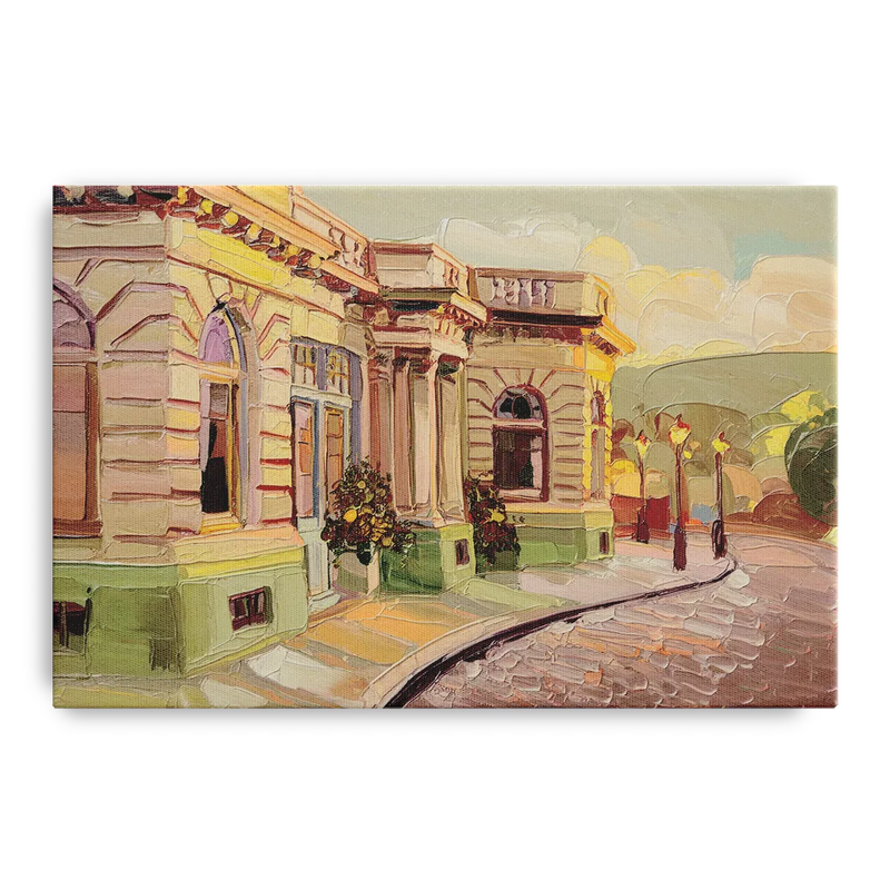 Dunedin Historic Architecture Front - Canvas Wall Art