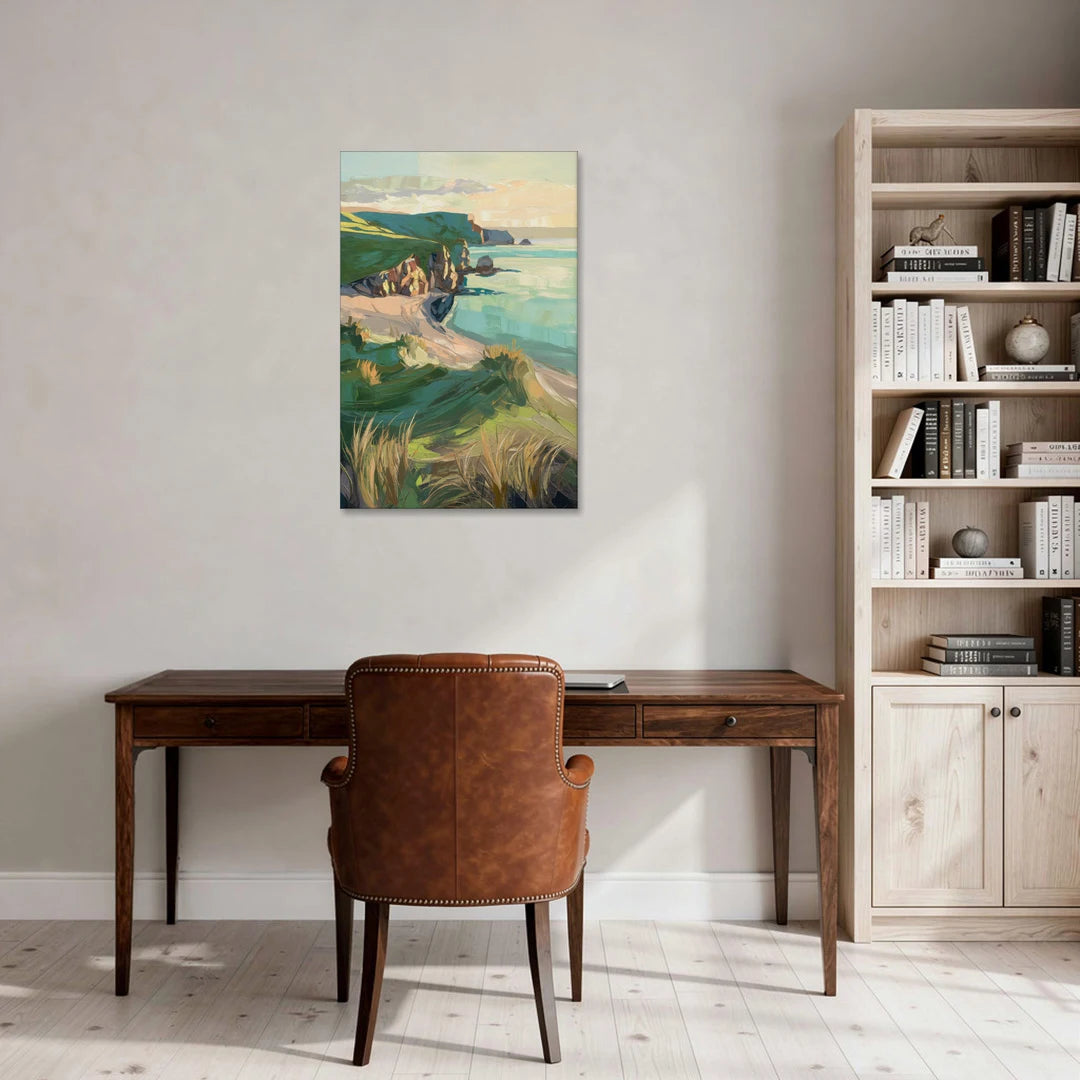 Dunedin Otago Peninsula - Canvas Wall Art - Office - 24x36