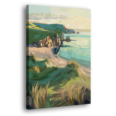 Dunedin Otago Peninsula - Canvas Wall Art - Side
