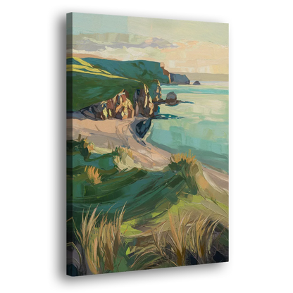 Dunedin Otago Peninsula Side - Canvas Wall Art