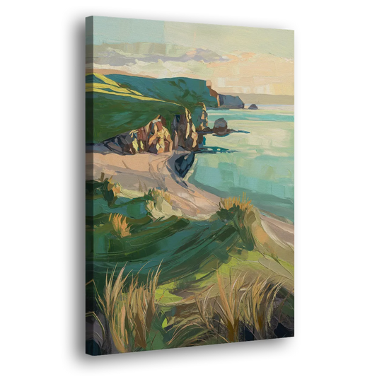 Dunedin Otago Peninsula Side - Canvas Wall Art