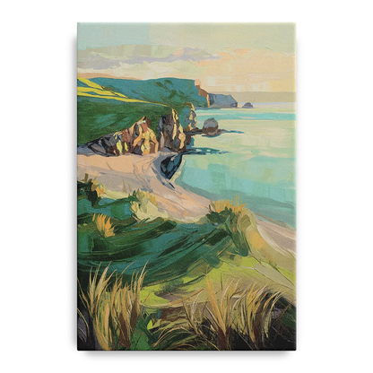 Dunedin Otago Peninsula Front - Canvas Wall Art