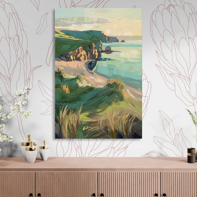 Dunedin Otago Peninsula Sitting Room - Canvas Wall Art