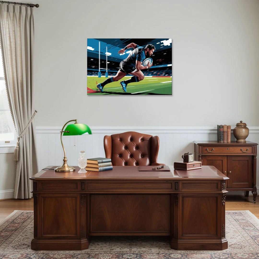 Dunedin Rugby Spirit - Canvas Wall Art - Office - 36x24