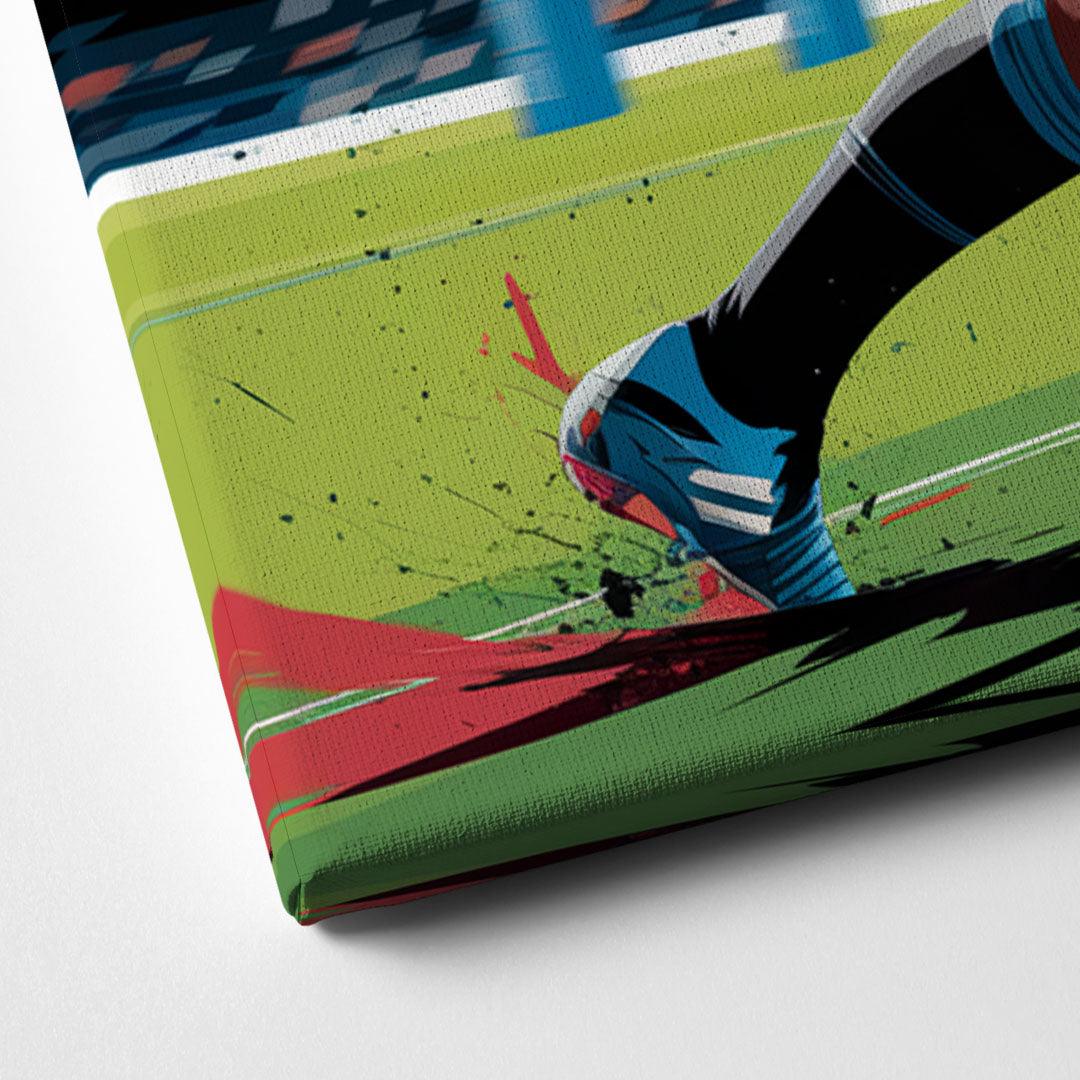 Dunedin Rugby Spirit Canvas Close Up