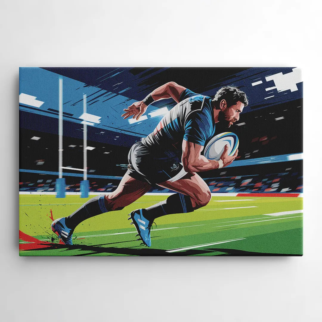 Dunedin Rugby Spirit - Canvas Wall Art