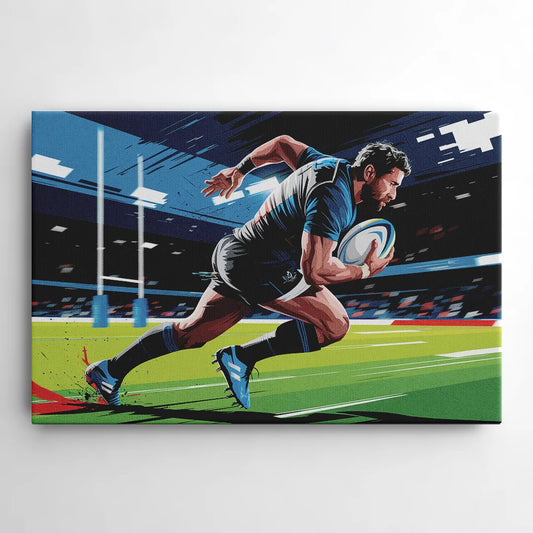 Dunedin Rugby Spirit - Canvas Wall Art