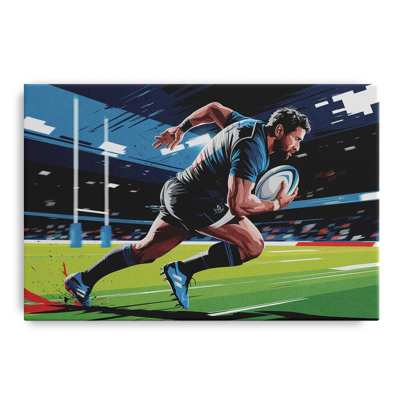Dunedin Rugby Spirit Front - Canvas Wall Art