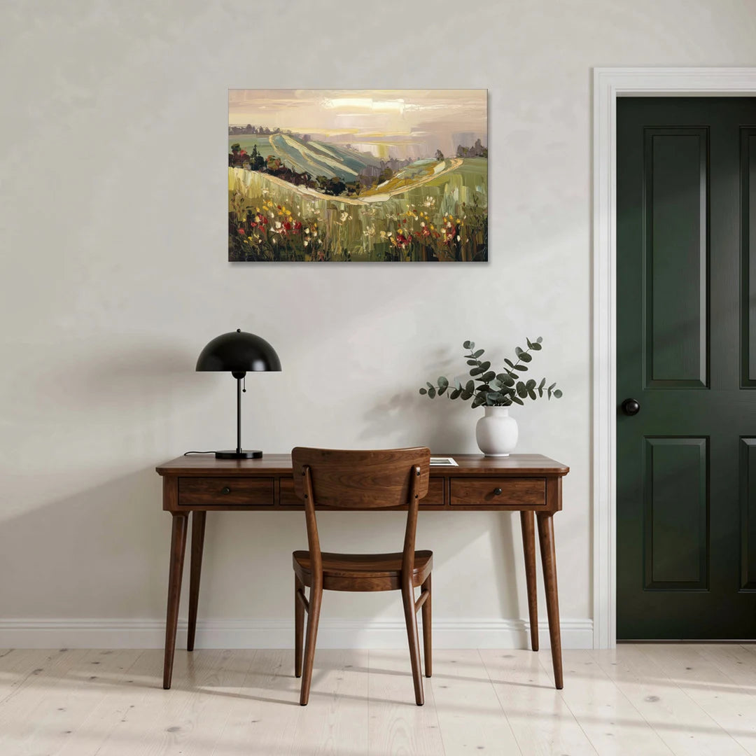 Dunedin Scenic Hills - Canvas Wall Art - Office - 36x24