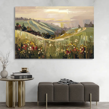 Dunedin Scenic Hills Living Room - Canvas Wall Art
