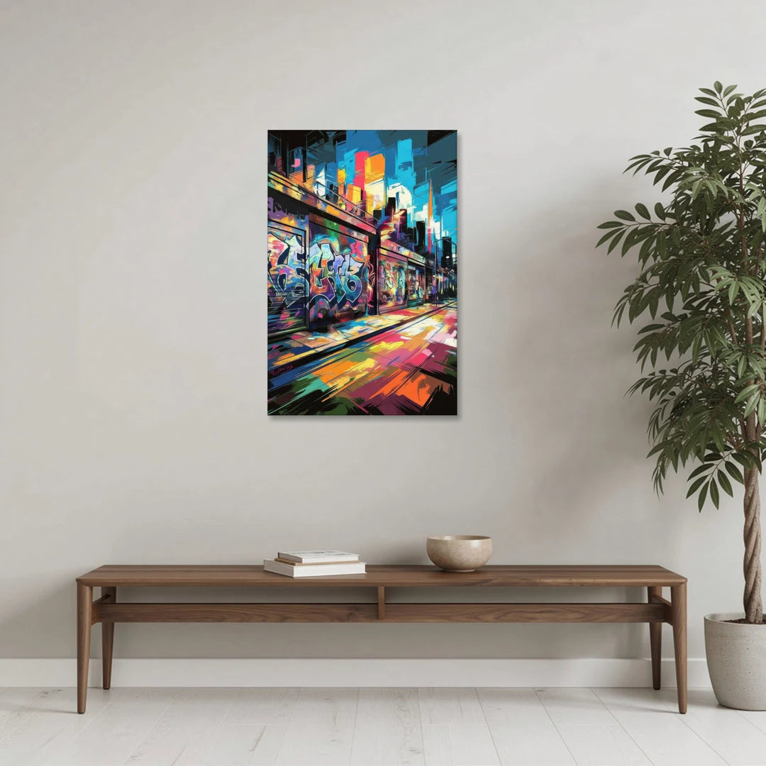 Dunedin Street Art Vibes - Canvas Wall Art - Coffee Table - 24x36