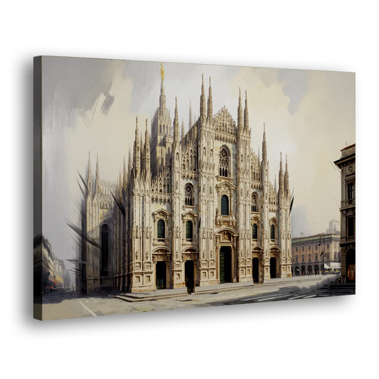 Duomo Majesty Side - Canvas Wall Art