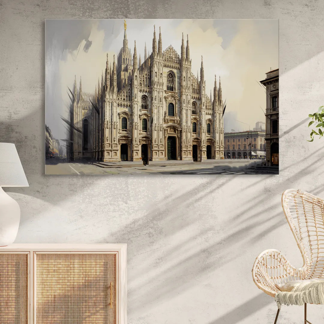 Duomo Majesty Sitting Room - Canvas Wall Art