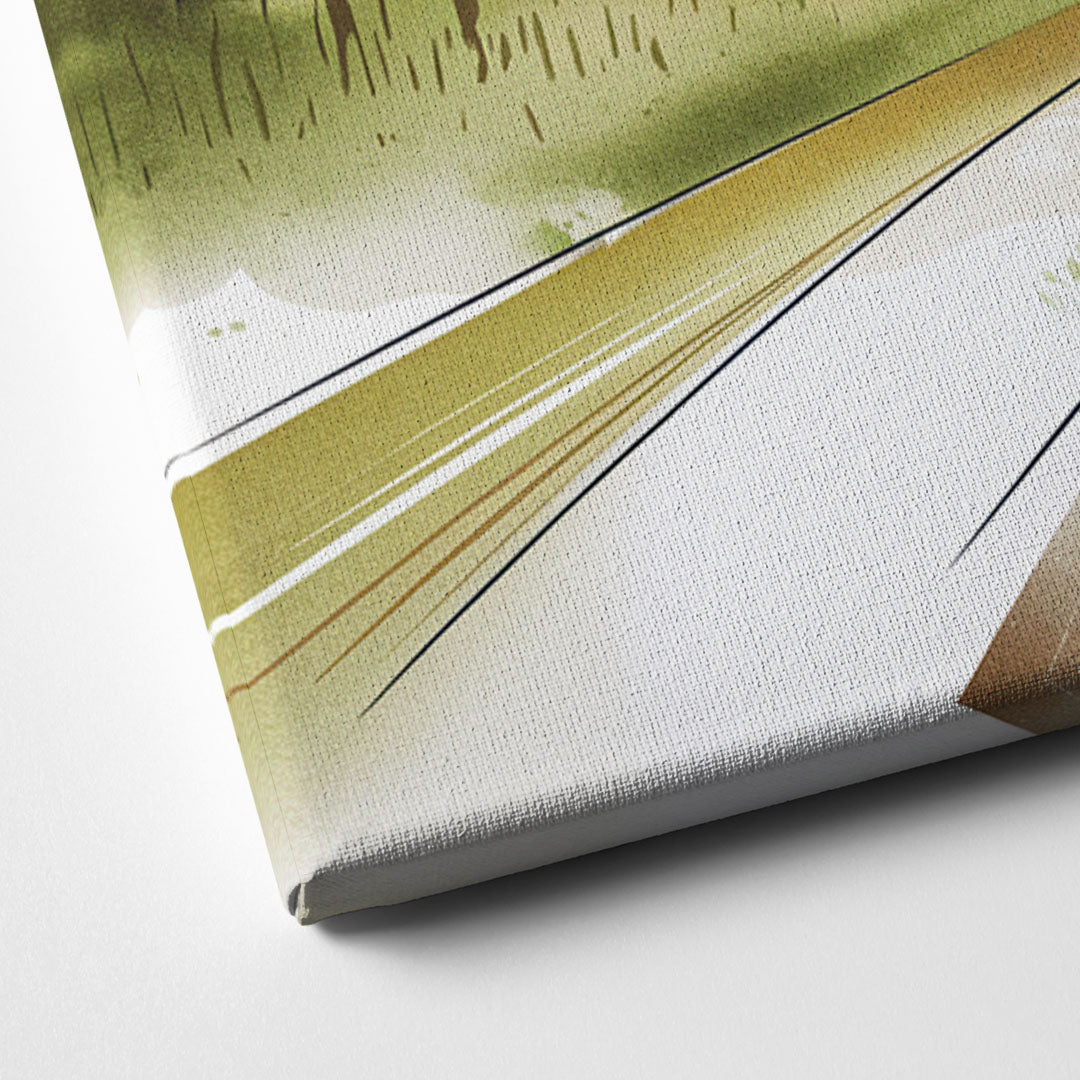 Durham Cultural Landmarks Canvas Close Up
