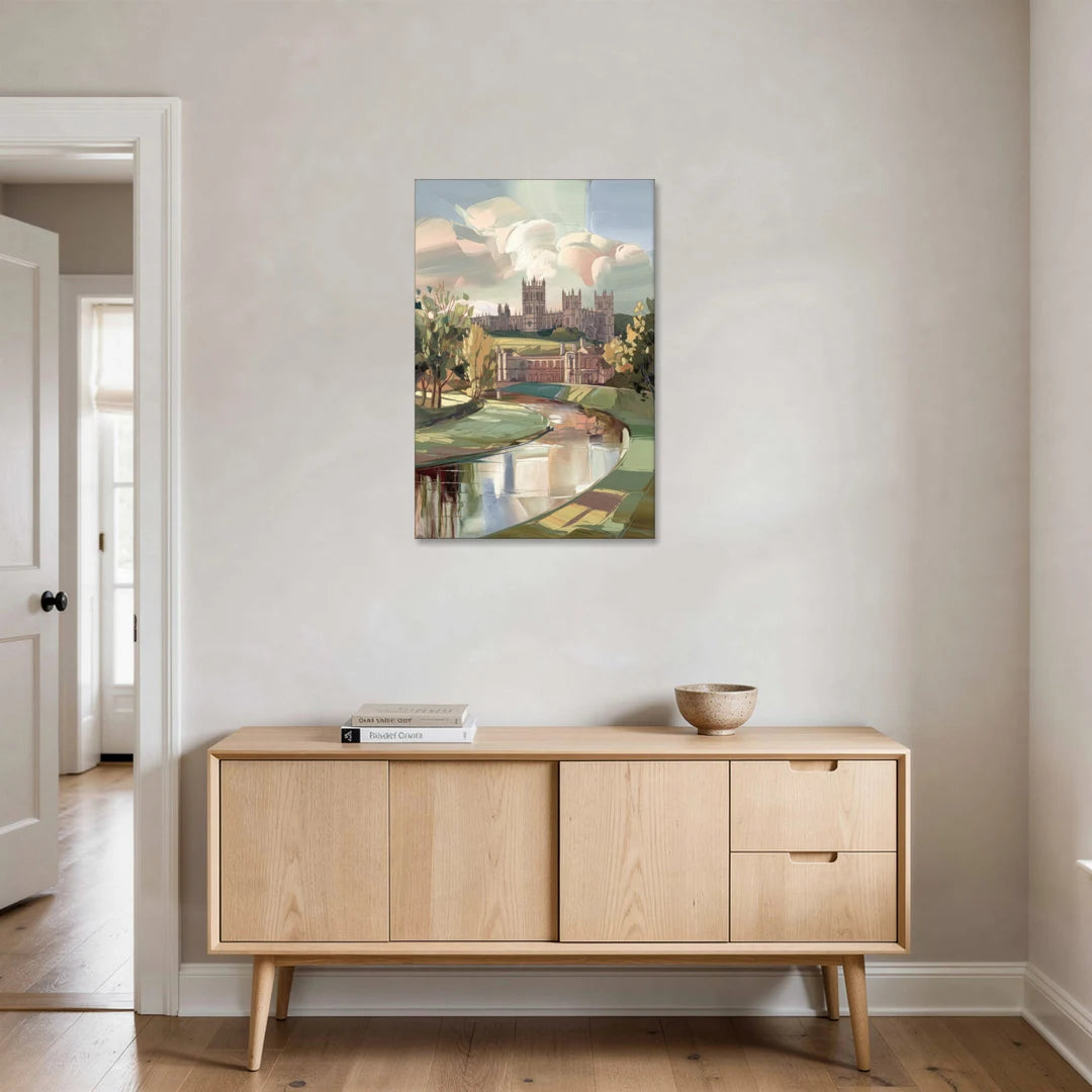 Durham University Aesthetic - Canvas Wall Art - Coffee Table - 24x36