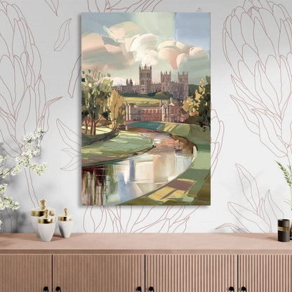 Durham University Aesthetic Sitting Room - Canvas Wall Art