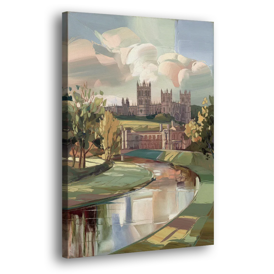 Durham University Aesthetic Side - Canvas Wall Art