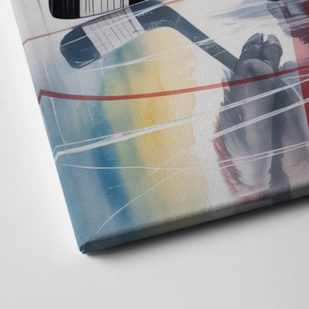 Dynamic Buffalo Sabres Action Canvas Close Up