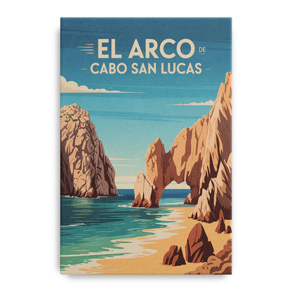 El Arco de Cabo San Lucas Front - Canvas Wall Art