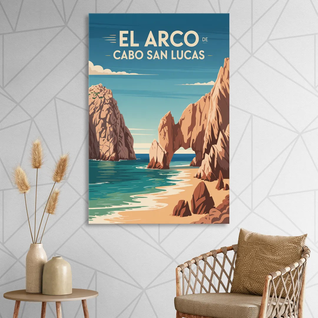 El Arco de Cabo San Lucas Sitting Room - Canvas Wall Art