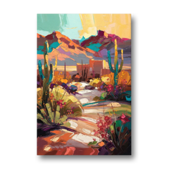 El Paso Borderland Beauty - Canvas Wall Art - Front