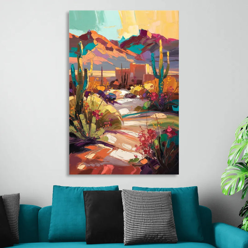El Paso Borderland Beauty Sitting Room - Canvas Wall Art