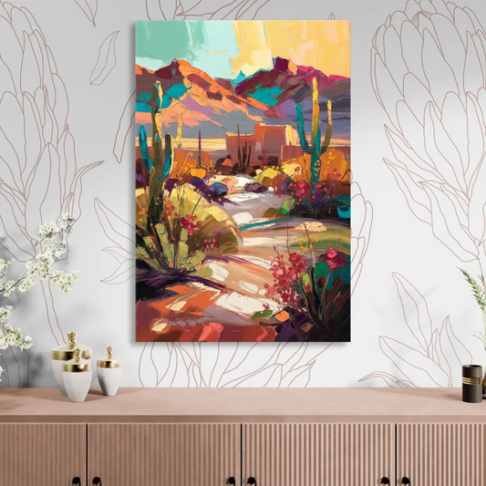 El Paso Borderland Beauty Living Room - Canvas Wall Art