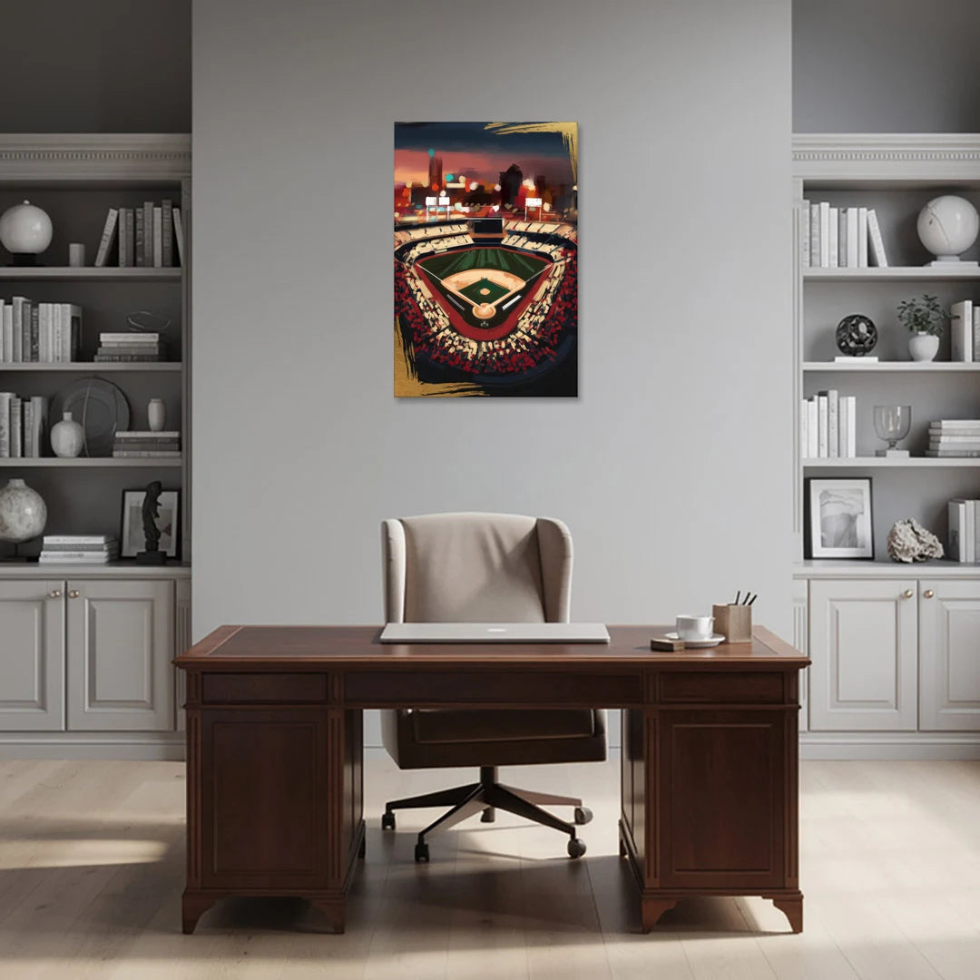 El Paso Chihuahuas Baseball - Canvas Wall Art - Office - 24x36