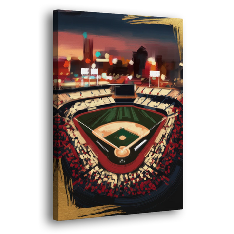 El Paso Chihuahuas Baseball - Canvas Wall Art - Side