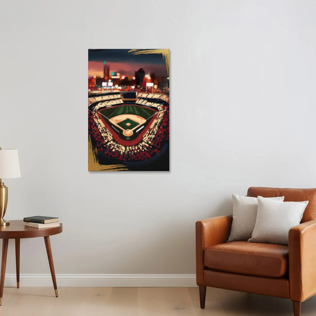 El Paso Chihuahuas Baseball - Canvas Wall Art - Sofa - 24x36